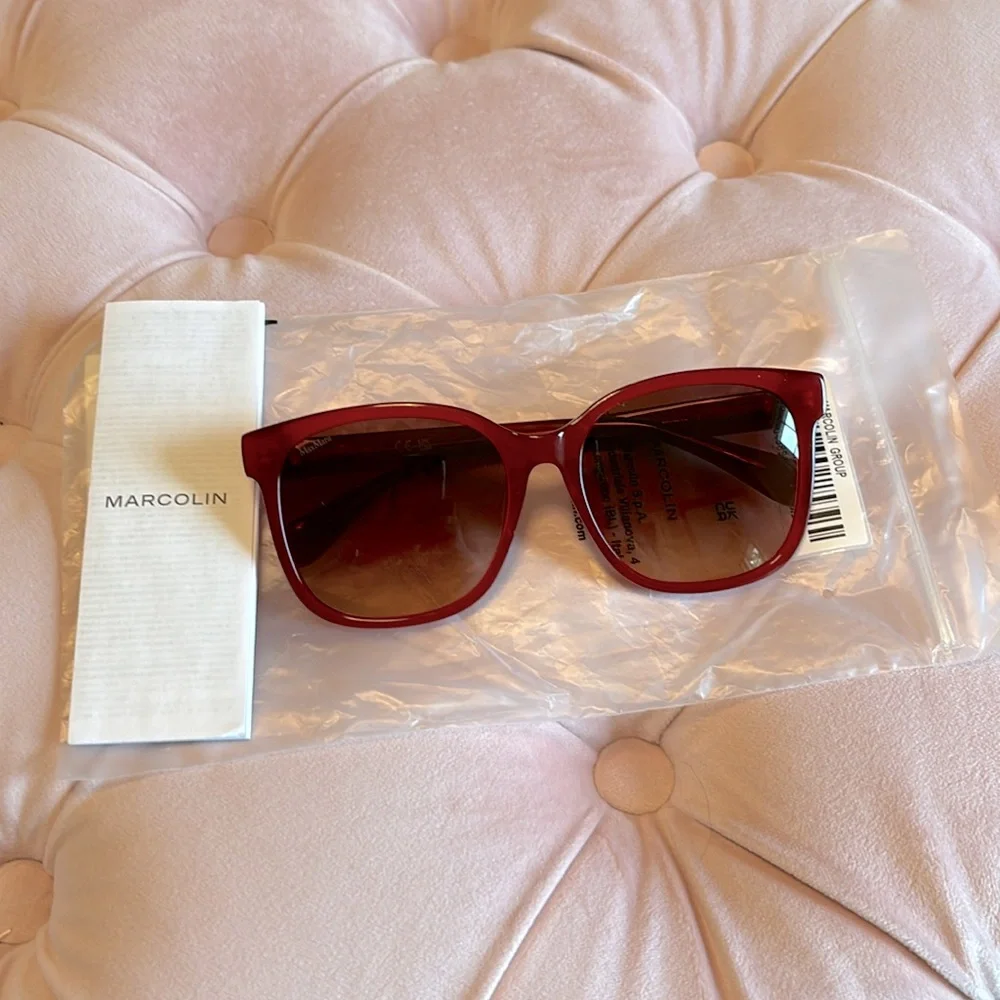 MaxMara Red Sunglasses - Picture 2 of 6